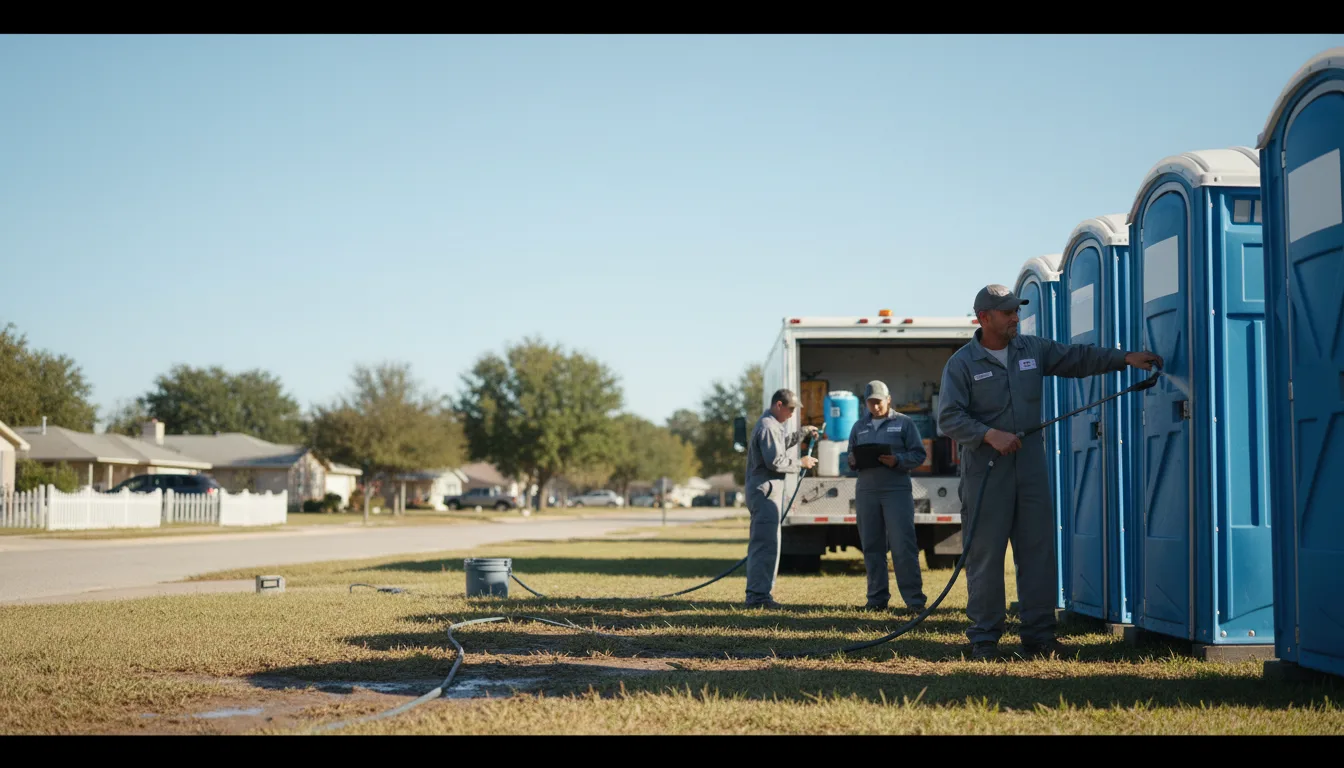 Long-Term Portable Toilet Rental in Nocona, TX near me